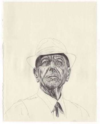 leonard Cohen Sketch