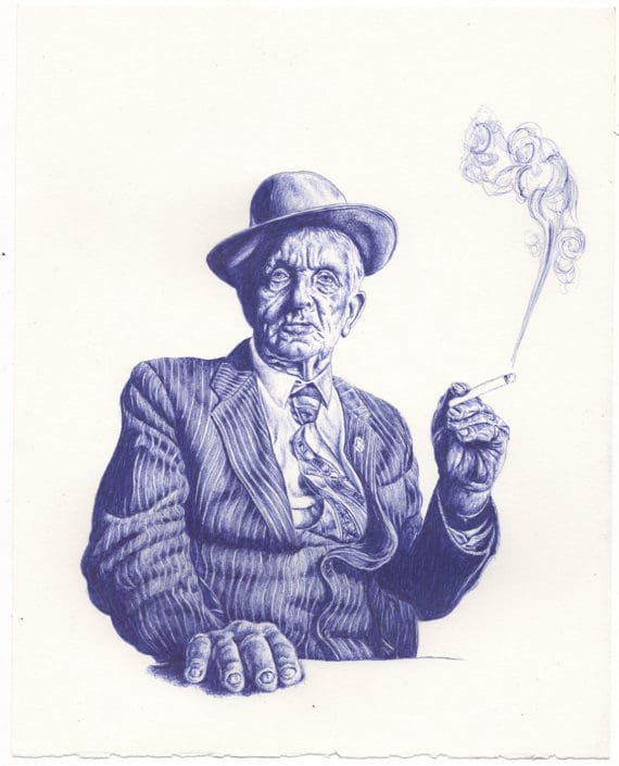 back of the pub sketchbook