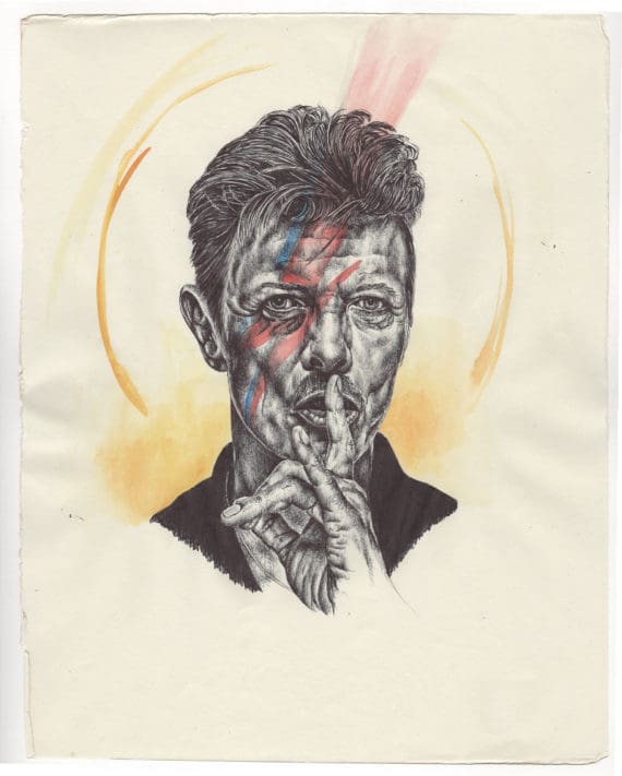 Bowie sketch