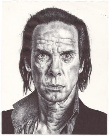 sketch Nick Cave