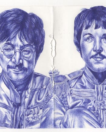 sketch lonely hearts beatles