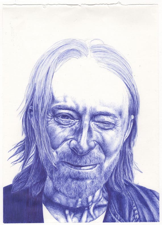 sketch Thom Yorke