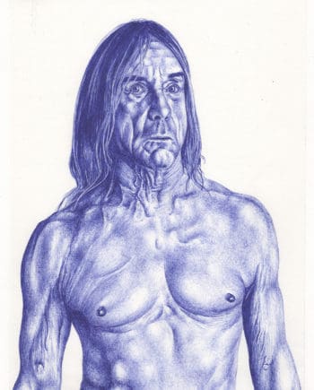 sketch Iggy Pop